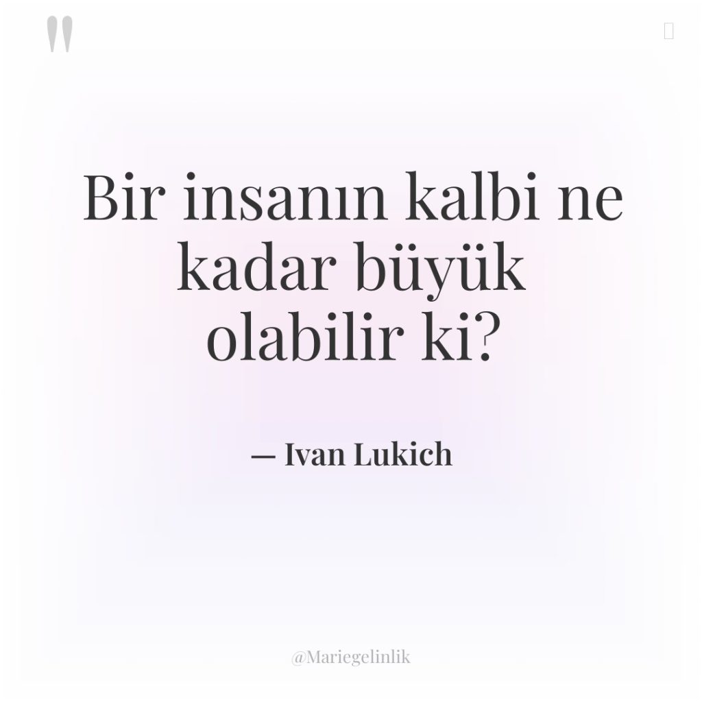 Bir insanın kalbi ne kadar büyük olabilir ki?