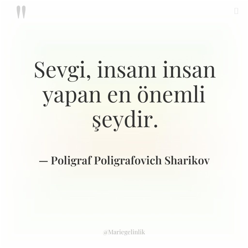 Sevgi, insanı insan yapan en önemli şeydir.