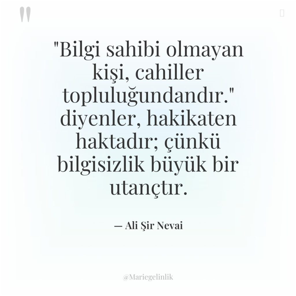 “Bilgi sahibi olmayan kişi, cahiller topluluğundandır.” diyenler, hakikaten haktadır; çünkü…