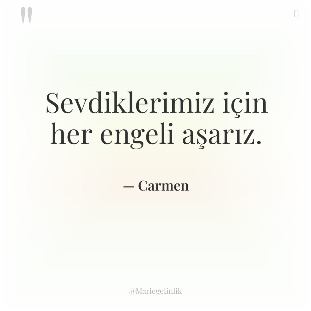 Sevdiklerimiz için her engeli aşarız.