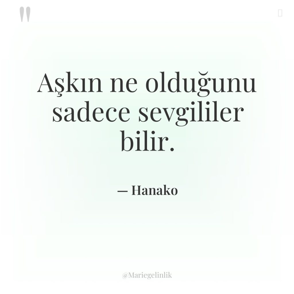 Aşkın ne olduğunu sadece sevgililer bilir.