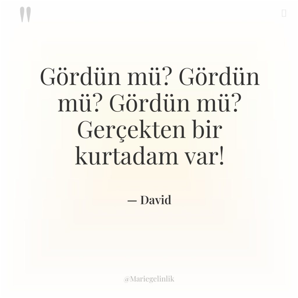 Gördün mü? Gördün mü? Gördün mü? Gerçekten bir kurtadam var!