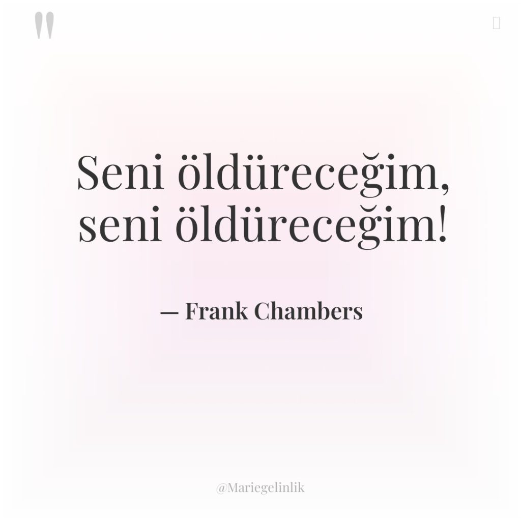 Seni öldüreceğim, seni öldüreceğim!