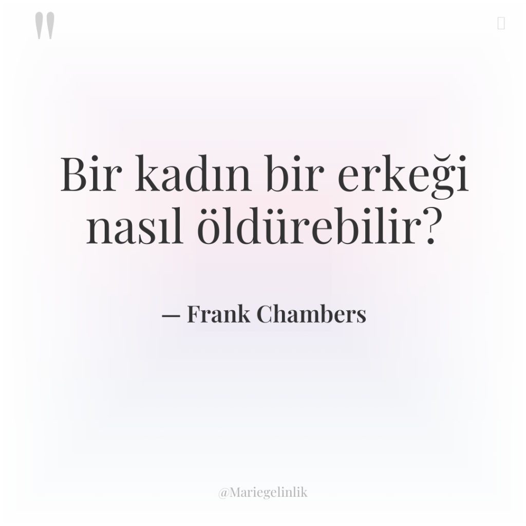 Bir kadın bir erkeği nasıl öldürebilir?