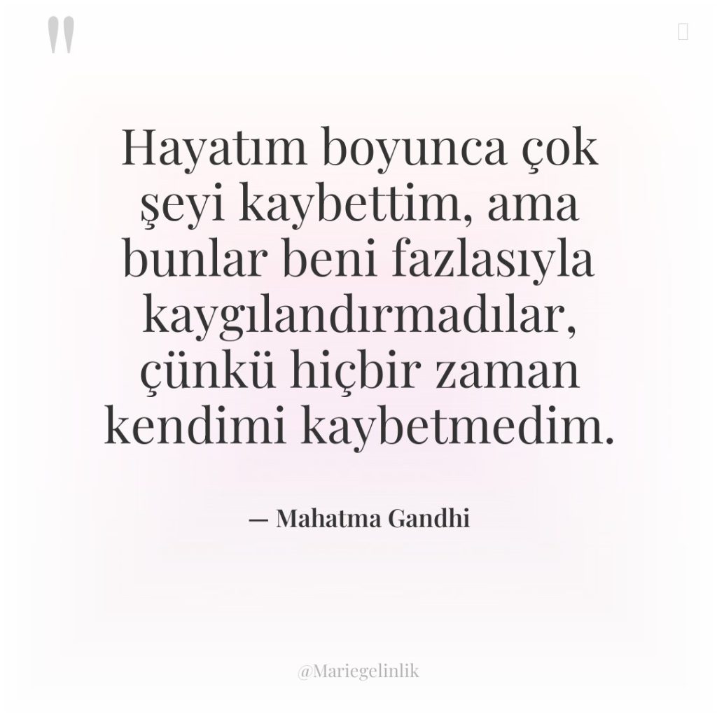 Hayatım boyunca çok şeyi kaybettim, ama bunlar beni fazlasıyla kaygılandırmadılar,…