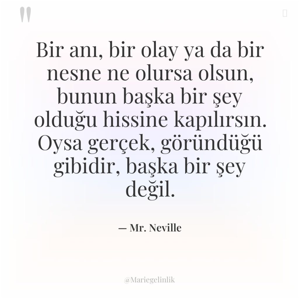 Bir anı, bir olay ya da bir nesne ne olursa…