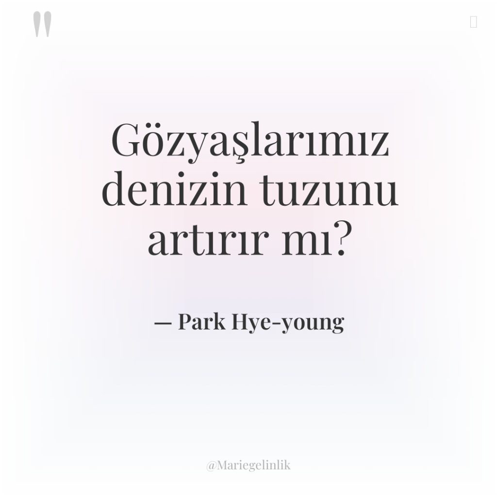 Gözyaşlarımız denizin tuzunu artırır mı?