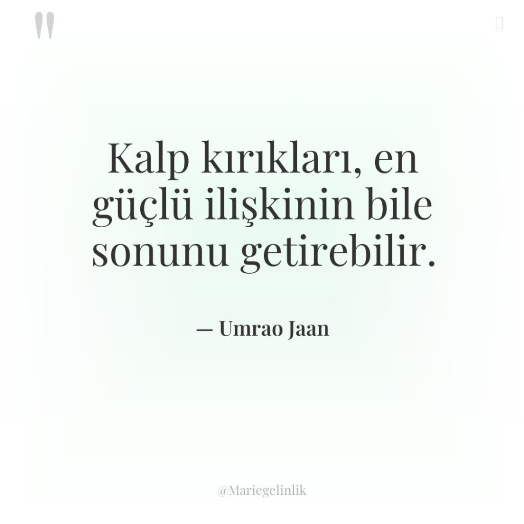 Kalp kırıkları, en güçlü ilişkinin bile sonunu getirebilir.