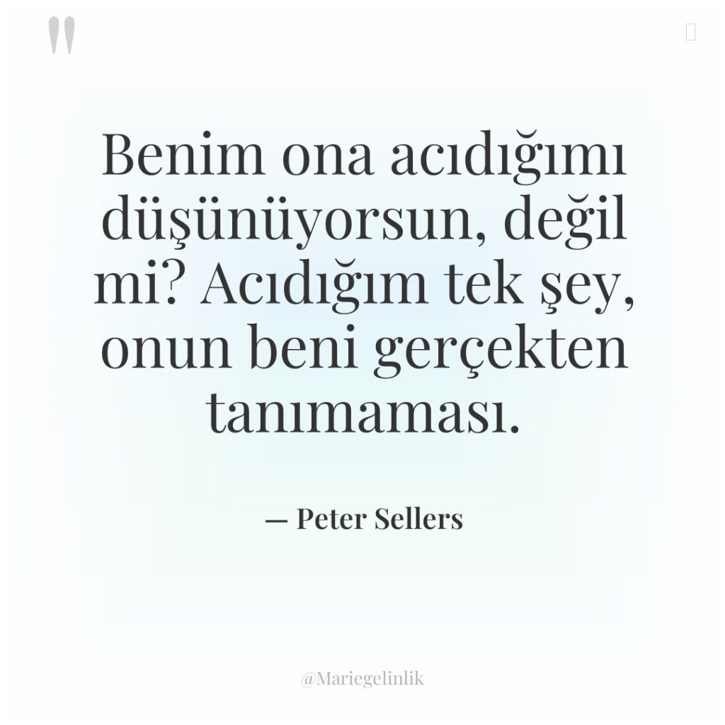 Benim ona acıdığımı düşünüyorsun, değil mi? Acıdığım tek şey, onun…