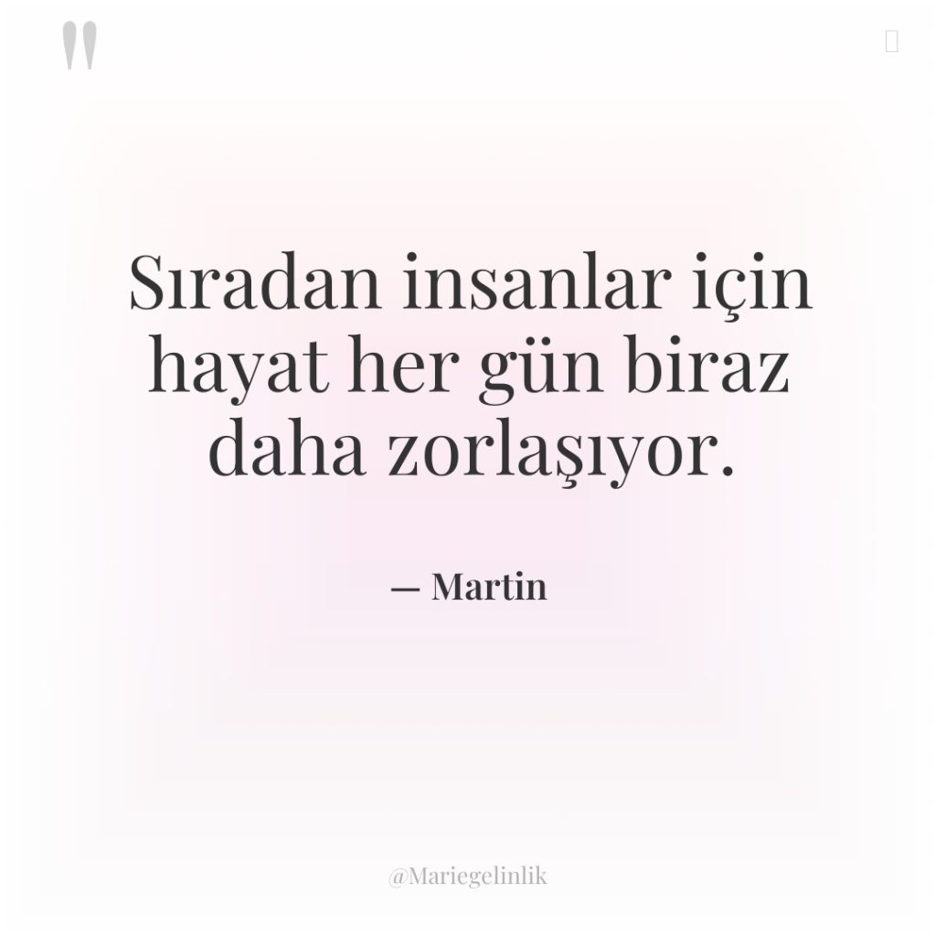 Sıradan insanlar için hayat her gün biraz daha zorlaşıyor.