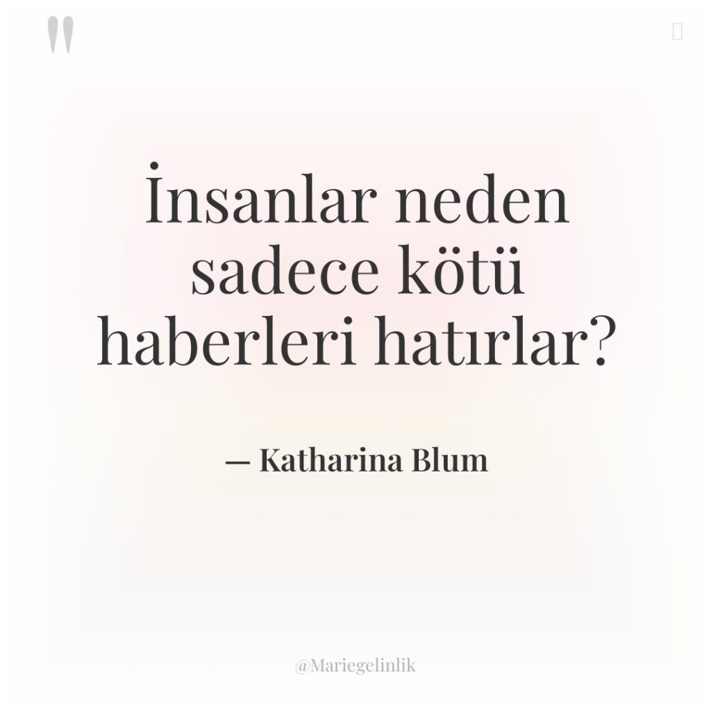 İnsanlar neden sadece kötü haberleri hatırlar?