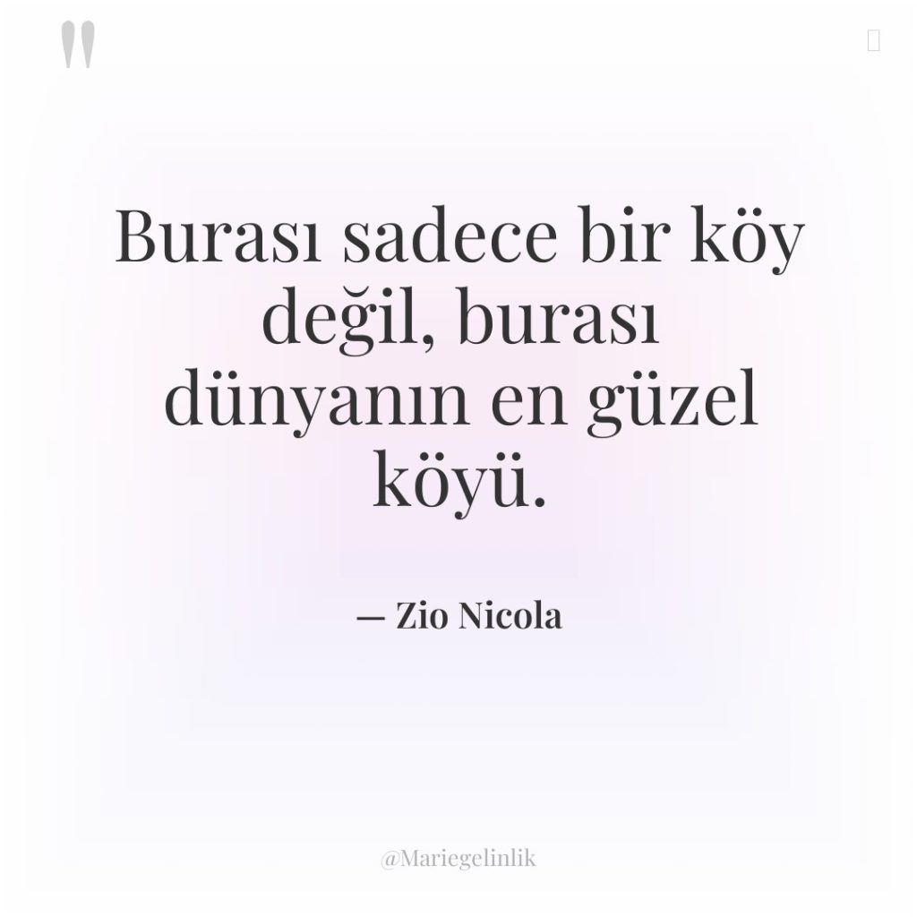 Burası sadece bir köy değil, burası dünyanın en güzel köyü.