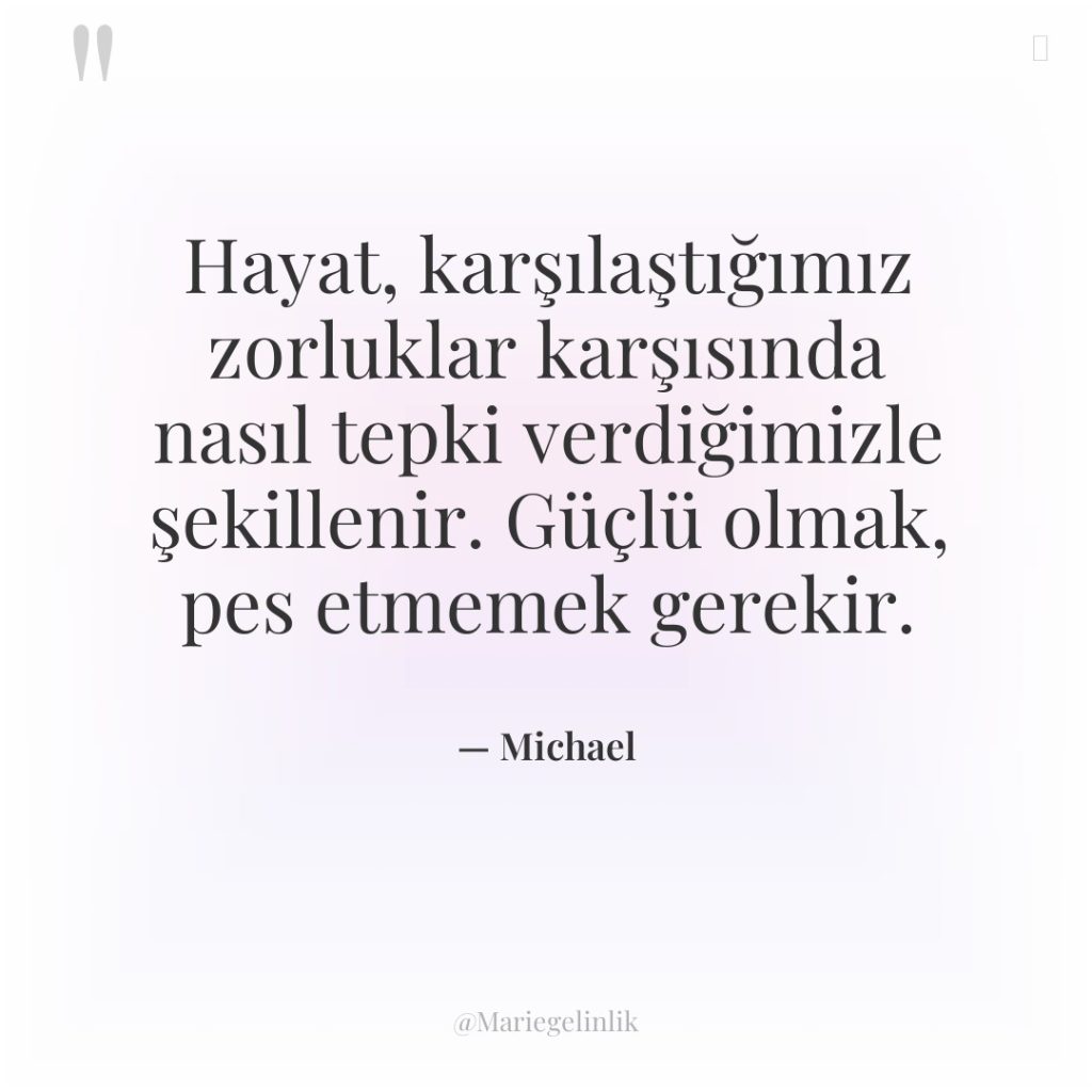 Hayat, karşılaştığımız zorluklar karşısında nasıl tepki verdiğimizle şekillenir. Güçlü olmak,…