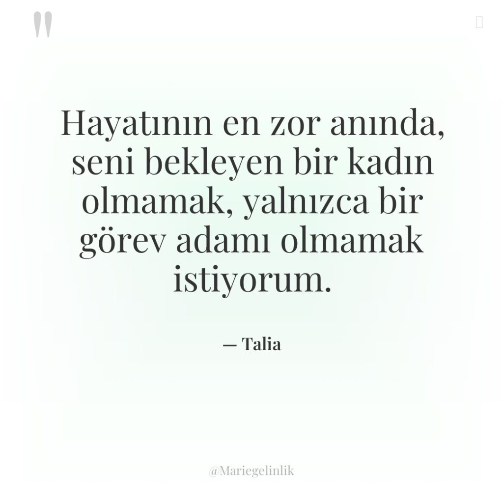 Hayatının en zor anında, seni bekleyen bir kadın olmamak, yalnızca…