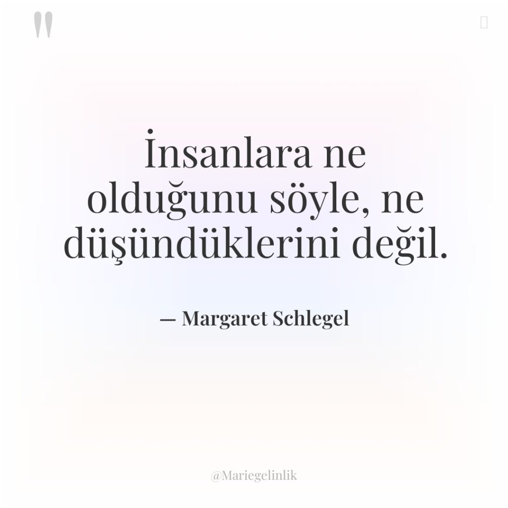 İnsanlara ne olduğunu söyle, ne düşündüklerini değil.